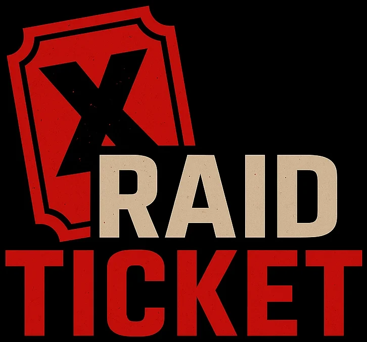 X Raid Ticket